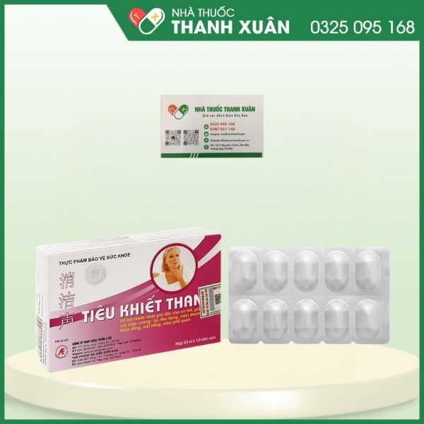 Tiêu Khiết Thanh - Giúp giảm ho, đau họng, viêm thanh quản